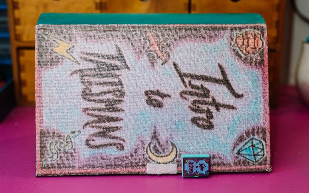 Monster High Twyla Cosplay Part 2: Making the Book of Talismans bag