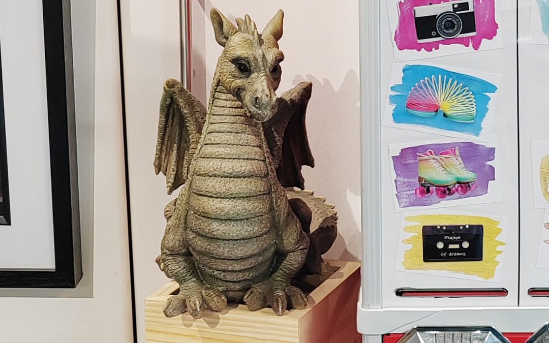 Introducing Derek, the recycling dragon