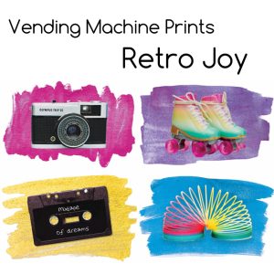 Vending Machine Mini Prints - Retro Joy