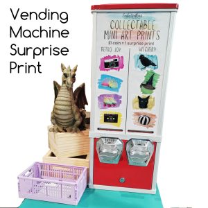 Vending Machine Mini Prints - Surprise Print